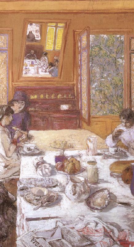 Edouard Vuillard Breakfast oil painting image